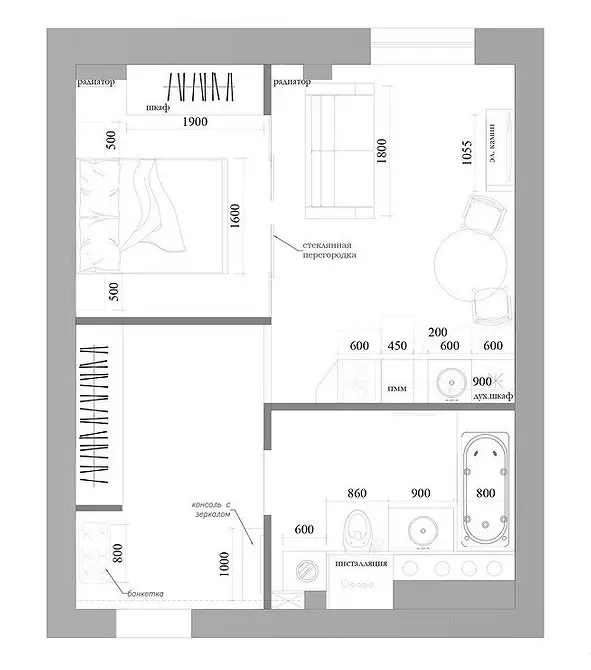 7 apartamentos para alquilar, que hicieron diseñadores (definitivamente querrías vivir aquí) 1467_16