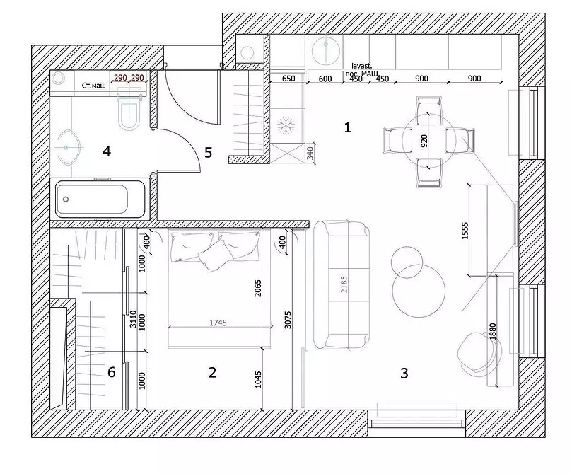 7 căn hộ cho thuê, làm cho các nhà thiết kế (bạn chắc chắn muốn sống ở đây) 1467_69