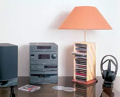 Base lamp - stand for CDs