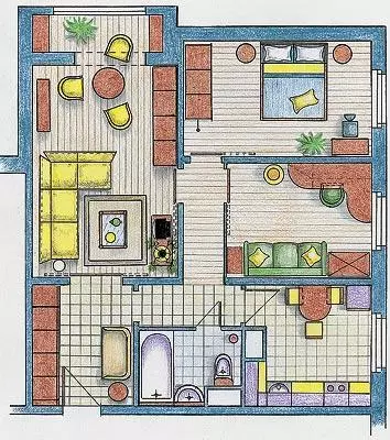 Prezentarea unui apartament cu trei dormitoare