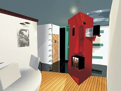 Two-bedroom apartment in the house of the 121 series