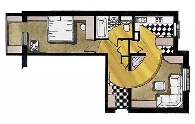 Appartamenti metamorfosi nella casa della serie P-46