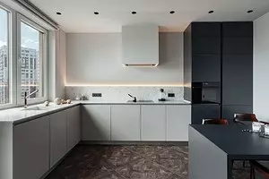 6 cara untuk mendiversifikasi interior dapur putih (jika menurut Anda terlalu membosankan) 1506_1