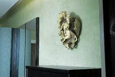 Venetian plaster.