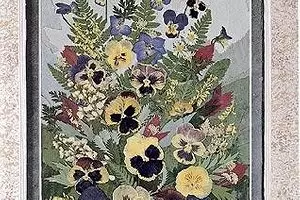 Appliques fan blommen en blêden 15127_1