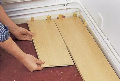 Colocación de parquet laminado