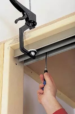 built-in dresser