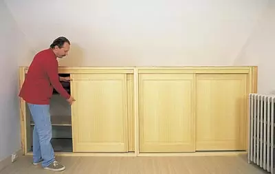 built-in dresser