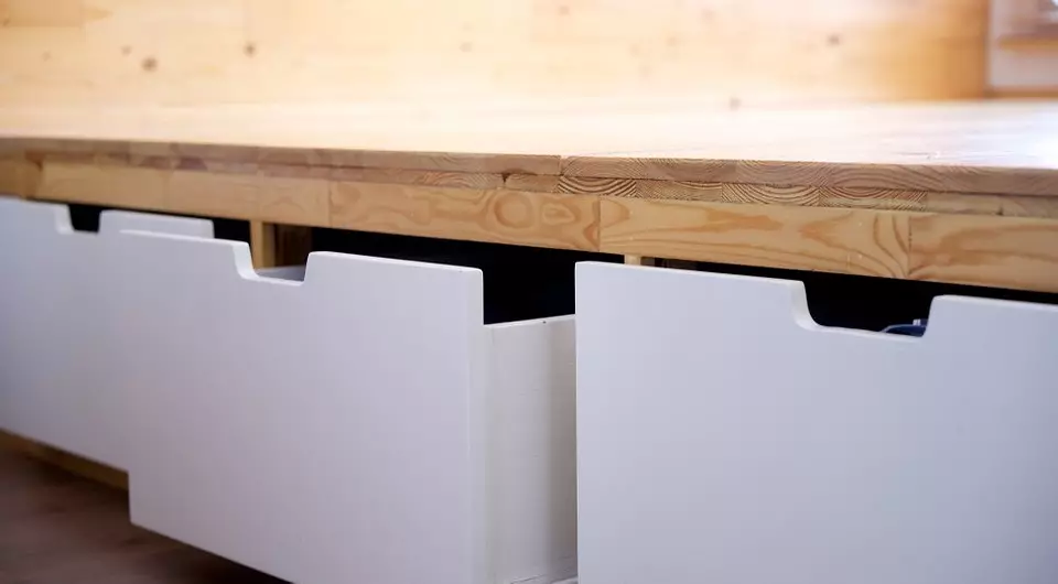 Kako napraviti kutiju ispod kreveta sami