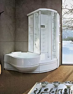 Saunas dan kabin mandi dengan penjana stim