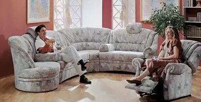 Cadeira de diálogo com sofá