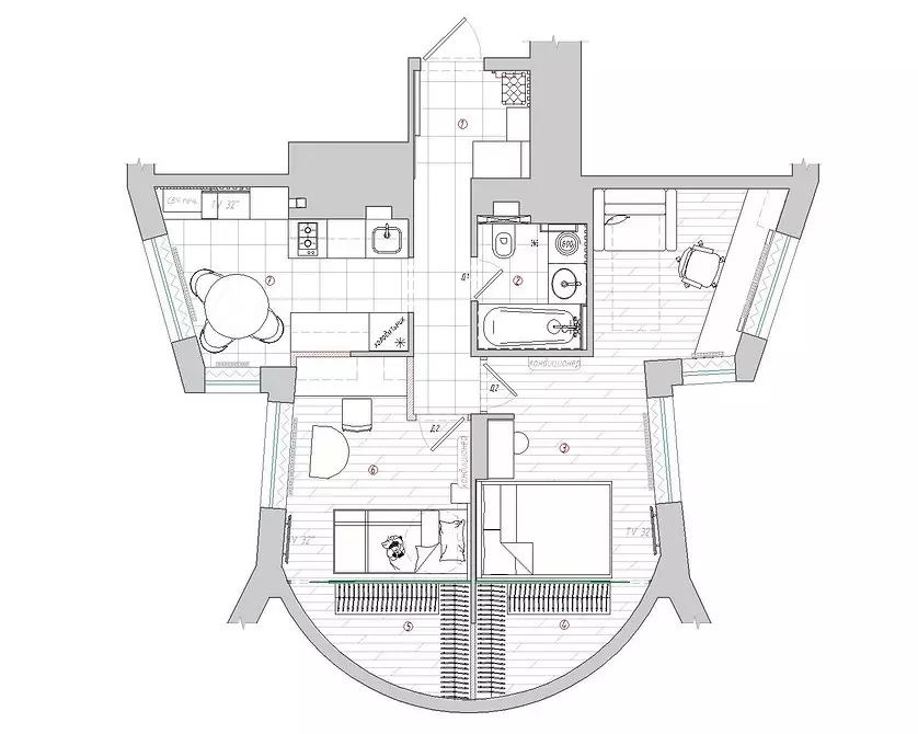 Բնակարանային պլանավորման 12 թերություններ, որոնք դիզայներները համարվում են աշխատանքի ամենադժվարը 15948_7