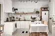 9 manieren om oan jo keuken moade-scand-eleminten ta te foegjen (sels sûnder IKEA!)