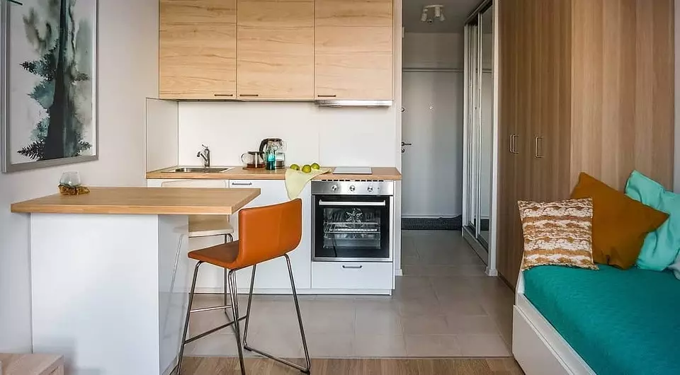 Decoriamo la cucina nell'appartamento - Studio (50 foto)