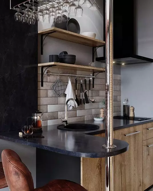 5 Nyttige ideer for å sette opp kjøkkenkrok i en flyttbar leilighet 16643_5