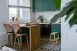 It is stylish: 8 kitchens, where two floor coatings combined