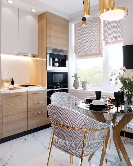 12 cuisines with an area of ​​only 5 square meters. m who will surprise the thoughtful design 1683_99