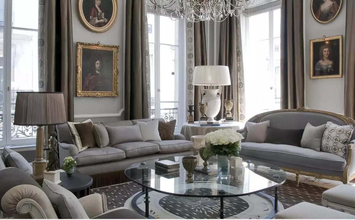 Royal Luxury: Ampire Styl v interiéru (50 fotek) 1694_16