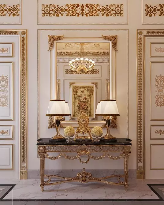 Royal Luxy: stil ampi în interior (50 de fotografii) 1694_50