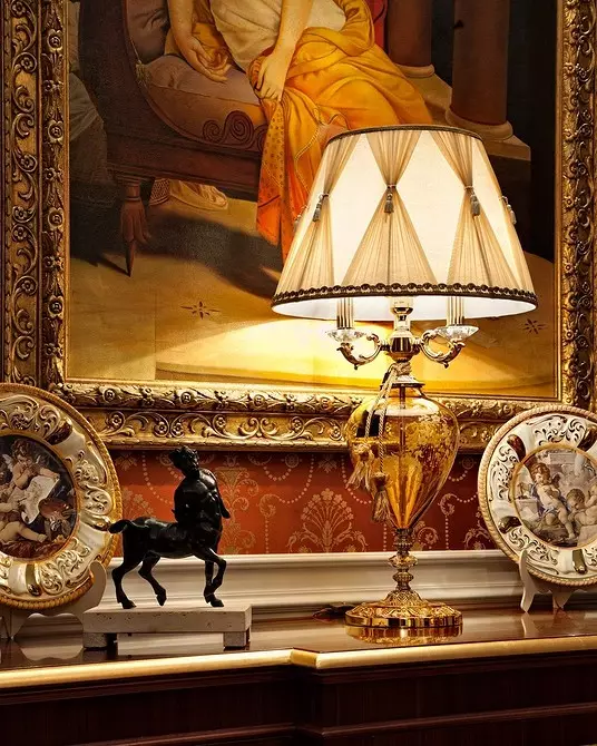 Royal Luxury: Ampire Style a l'interior (50 fotos) 1694_75
