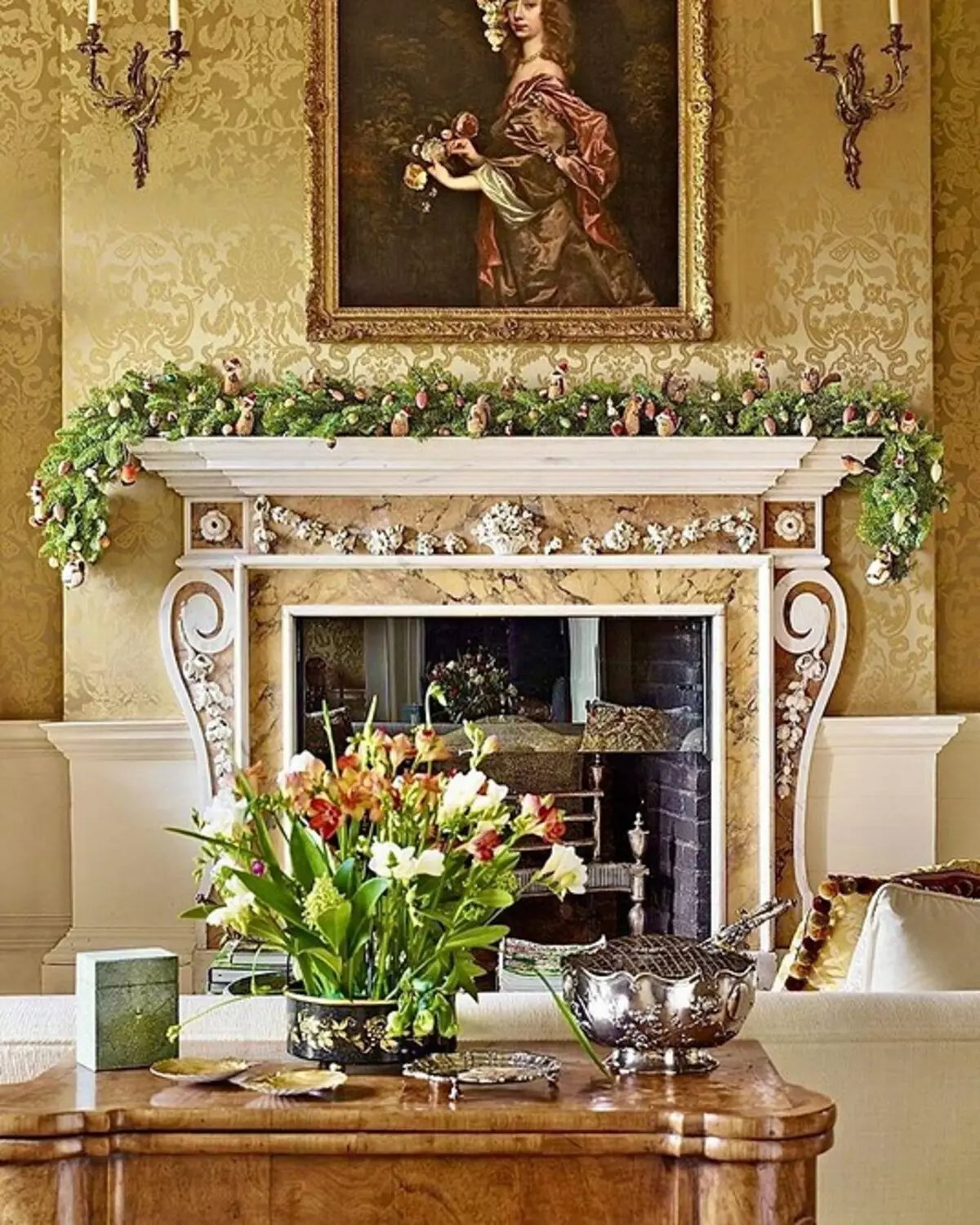 Royal Luxury: Ambírsky štýl v interiéri (50 fotografií) 1694_76