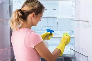 Enn å vaske kjøleskapet fra lukt: instruksjon som vil hjelpe nøyaktig 1702_1