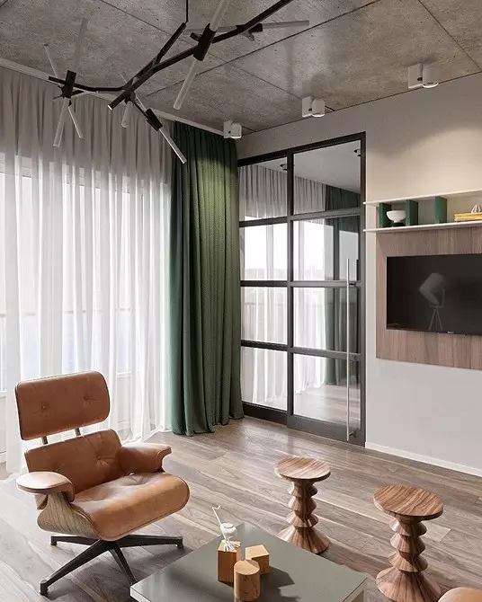 Green curtains in the interior: Tips for choosing and examples for any room 17050_32