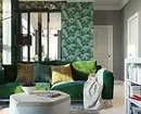 Cortines verdes a l'interior: consells per triar i exemples per a qualsevol habitació 17050_37