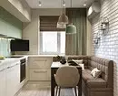 Cortines verdes a l'interior: consells per triar i exemples per a qualsevol habitació 17050_44