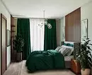 Green Curtains sa sulud: Mga tip alang sa pagpili ug mga pananglitan alang sa bisan unsang kwarto 17050_62