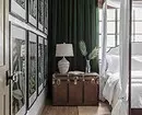Cortines verdes a l'interior: consells per triar i exemples per a qualsevol habitació 17050_63