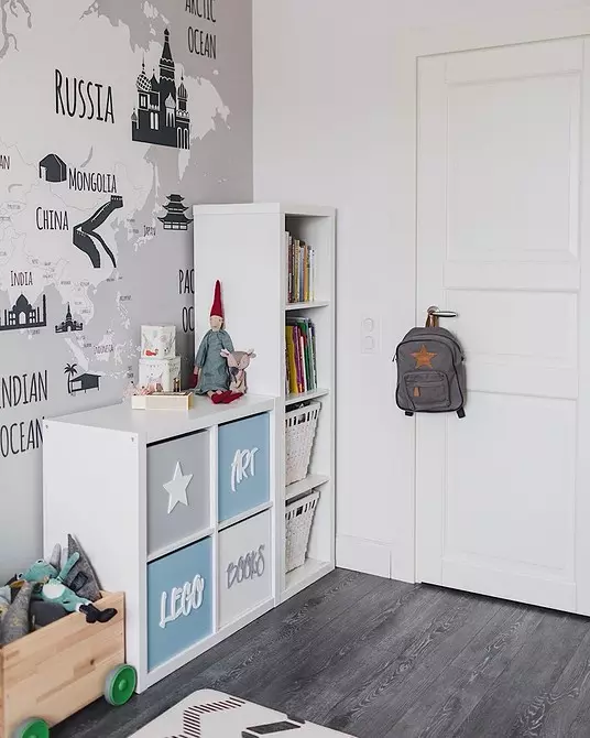 Ako volite skandinavski stil: kako organizirati zidove u svakoj sobi 1739_105