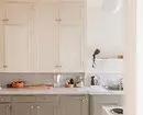 7 keukens die bijgewerkt met een zelfklevende film (WOW, dus het was mogelijk!) 17561_4