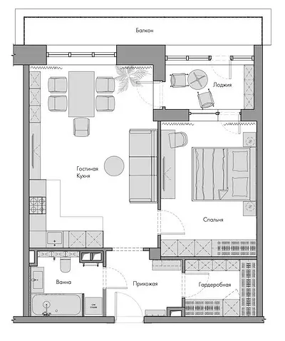 Prostoren apartma z spomladanskim razpoloženjem za par 17746_69