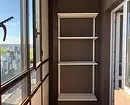 Instruction utile: Comment faire les étagères sur le balcon vous-même 17882_16