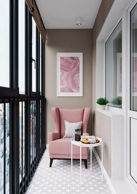 How to issue a balcony design with panoramic glazed: Important Tips 1836_23