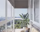 Jinsi ya kutoa design balcony na glazed panoramic: tips muhimu 1836_34
