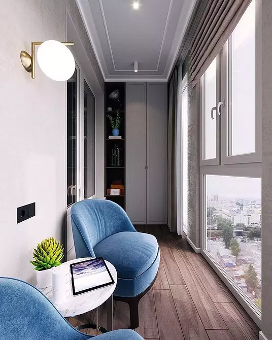 Ki jan yo bay yon konsepsyon balkon ak panoramic lustres: konsèy enpòtan 1836_85