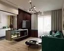 Living Room Design (70 mga larawan) 1852_115