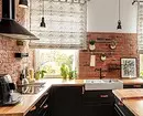 Jak oddzielić ściany w kuchni: 11 materiałów i przykładów ich użycia 19452_33