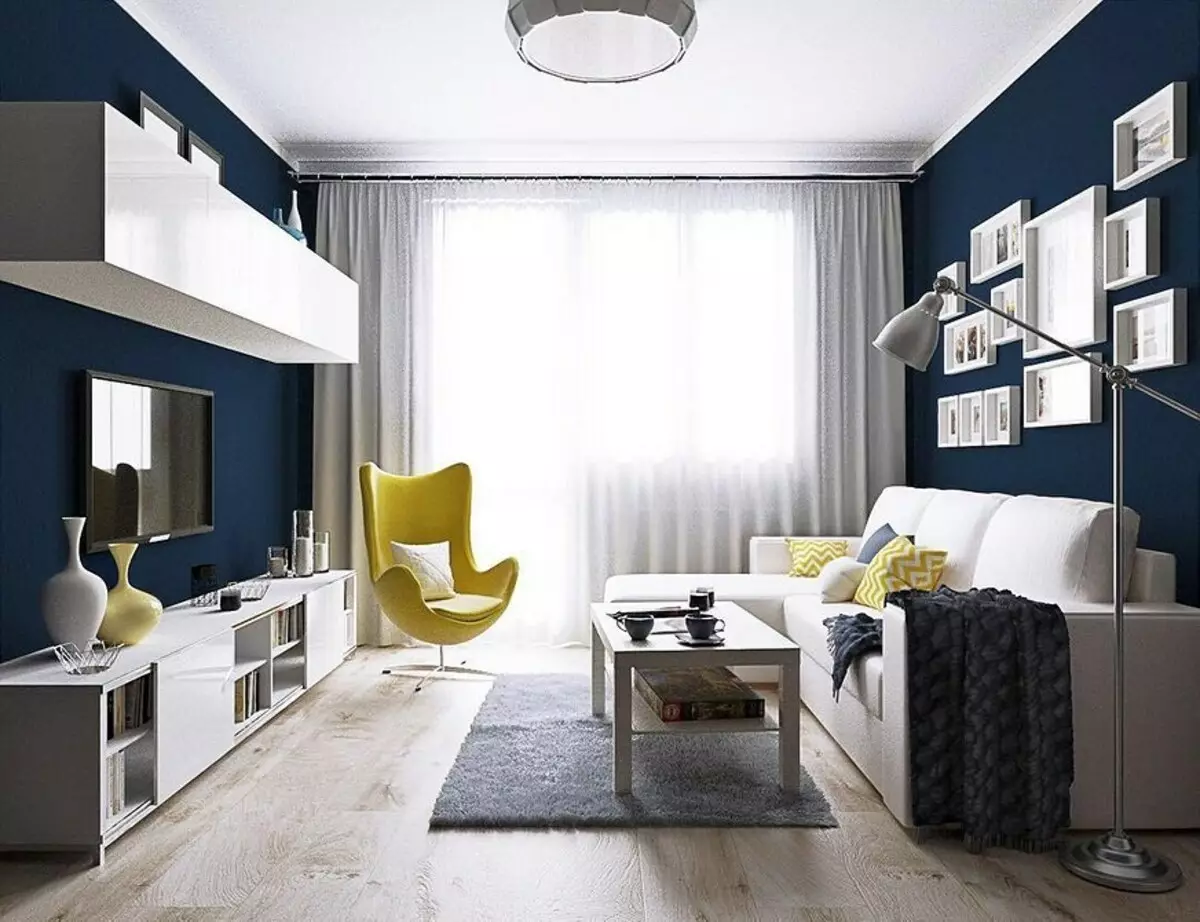 5 millors combinacions de colors per a la vostra petita sala d'estar 1966_12