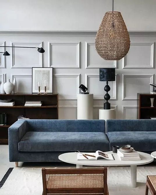 Vybereme moderní lustr v obývacím pokoji: recenze módních modelů a užitečných tipů 1980_80