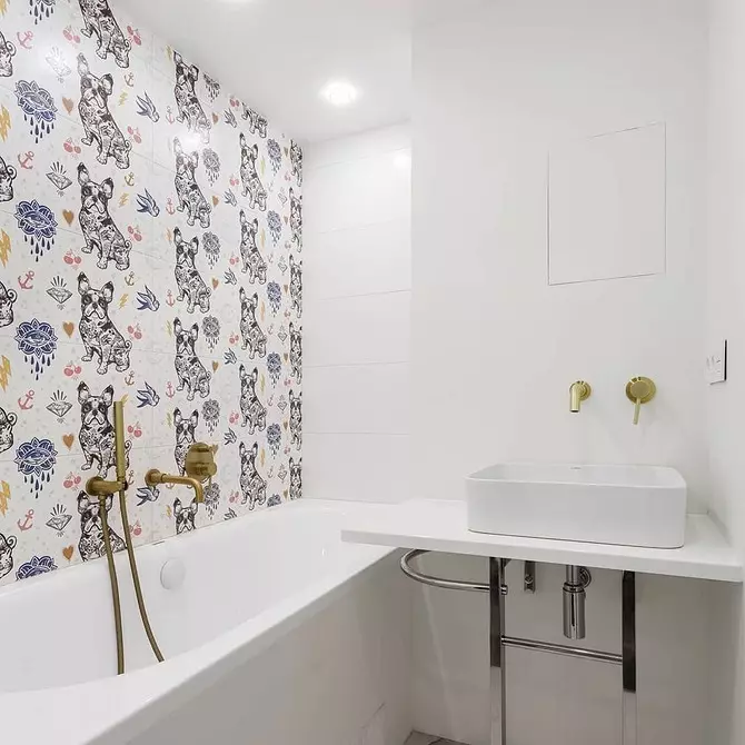 Hoe om die badkamer te versier as jy nie weet waar om te begin nie: 6 aksent idees 2060_13