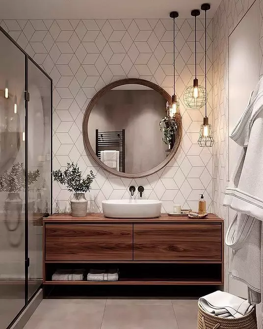 چگونه می توان حمام را تزئین کرد اگر شما نمی دانید کجا شروع کنید: 6 ایده های لهجه 2060_22