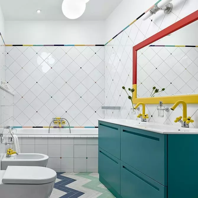 Comment décorer la salle de bain si vous ne savez pas où commencer: 6 idées d'accent 2060_5