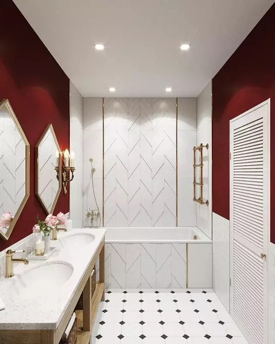 Comment décorer la salle de bain si vous ne savez pas où commencer: 6 idées d'accent 2060_6