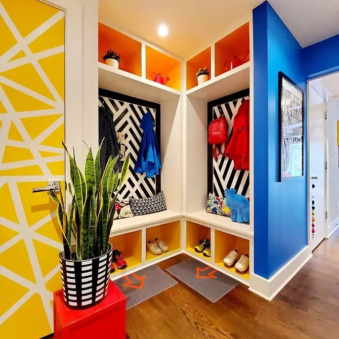 44 Bright colored hallways, from which it is impossible to tear the look 2067_6