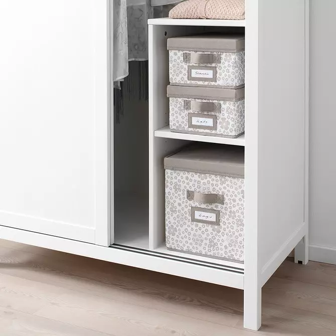 Шкафтагы жайкы гардеробду сактоо үчүн IKEA уюштуруучулары 2076_38