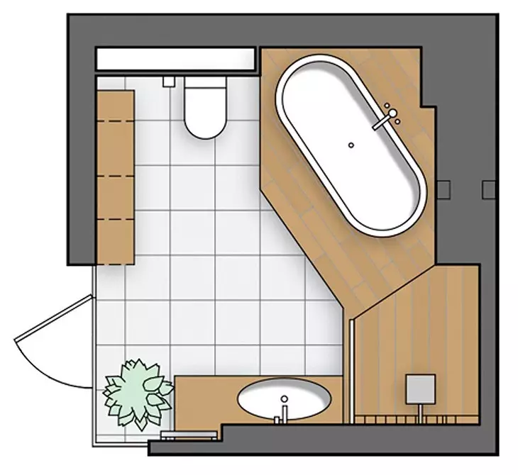 5 oblikovalskih kopalnic, ki vam je všeč 2122_40