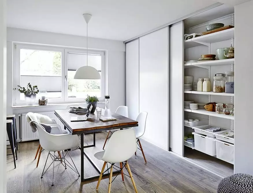 How to hide the kitchen in the interior: 50 photos of invisible kitchens that will surprise you 2134_14